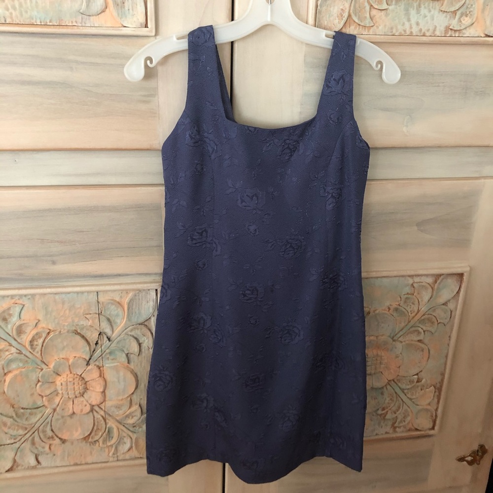 Swinger Pret a Porter Blue Floral Dress